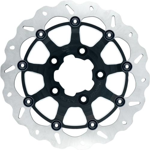 ROTOR 13" FLOATING WAVE RADIAL FR BLACK