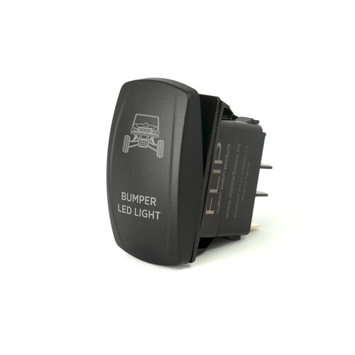 FLIP STD ROCKER SWITCH BUMPER LED