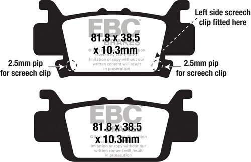 EBC Standard Brake Pads