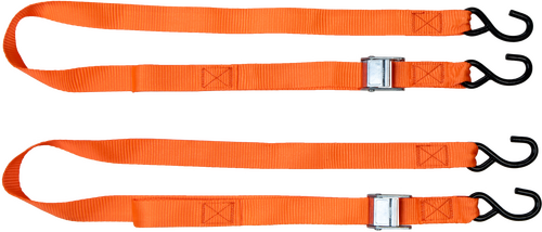 1.5" X 6' TIE-DOWN ORANGE 2/PK
