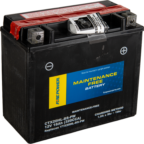 FIRE POWER Maintenance Free Sealed Battery