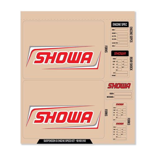 D-COR Decal Sheet