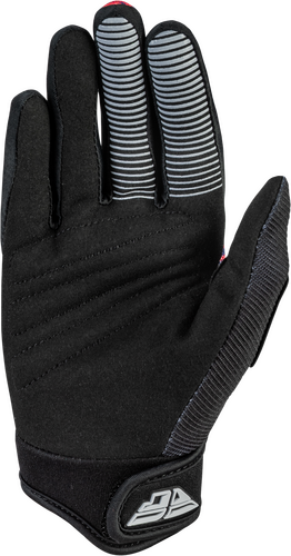 FLY RACING YOUTH F-16 GLOVES BLACK/RED/PURPLE Y3XS