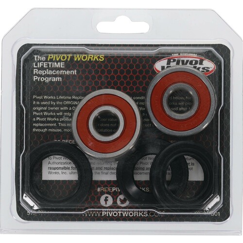 PIVOT WORKS Premium Wheel Bearing Kit