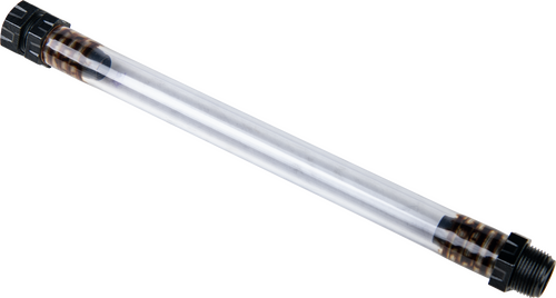 Fire Power Filler Hose with Screw Cap Clear 12" 300-10003