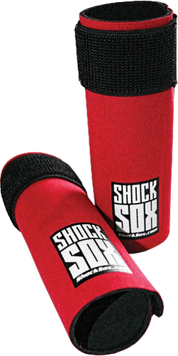 SHOCK SOX 6" RED UPSIDE DOWN FORKS