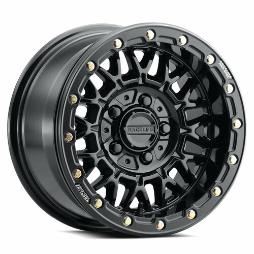 OMEGA 15X8 5/4.5 0MM GLOSS BLACK