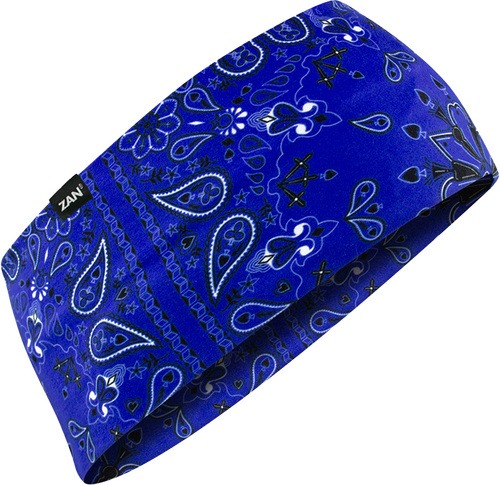 SPORTFLEX HEADBAND UPF50+ NAVY PAISLEY