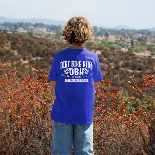 DBK TILL THE END YOUTH TEE ROYAL BLUE YM