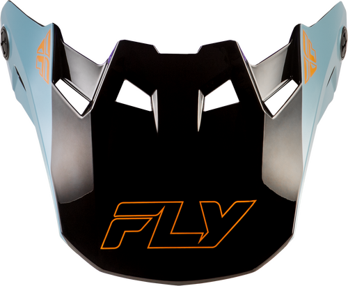 FLY RACING FORMULA CC GLIDE VISOR PURPLE/STONE/BLACK YL/SM