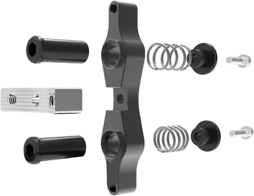 TAMER TAMER DOUBLE BUTTON X-WING BLACK
