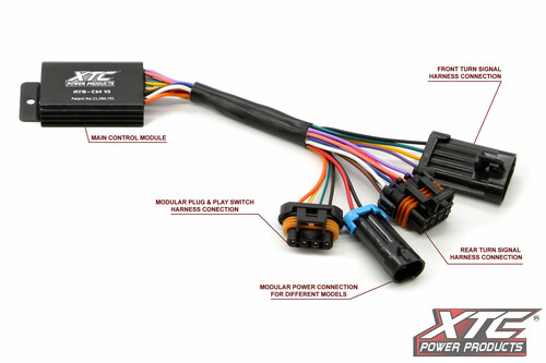 XTC Power Products Automatic Turn Signal Kit Can-Am Commander 2021-2024
