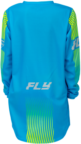 FLY RACING YOUTH F-16 JERSEY BLUE/HI-VIS YM