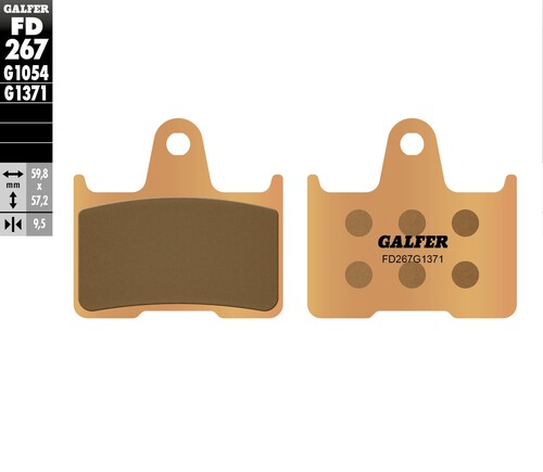 GALFER HH Sintered Brake Pads