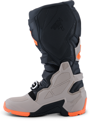 ALPINESTARS TECH 7 ENDURO BLK/WARM GRY/ORANGE FLUO 10
