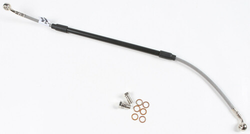 GBRAKES STEEL BRAKE LINE REAR YAM