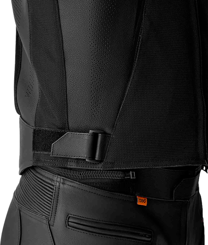 RST S1 D3O MESH LEATHER JACKET BLACK 3X