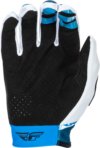 FLY RACING LITE GLOVES BLUE/WHITE XS
