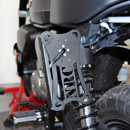 NEW RAGE CYCLES Side Mount License Plate