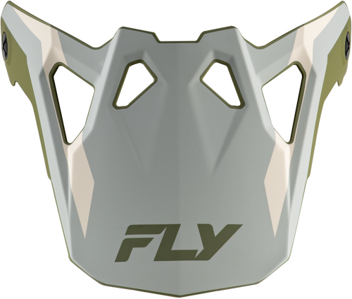 FLY RACING FORMULA CP SEAL VISOR MATTE STONE/KHAKI/OLIVE YL-LG
