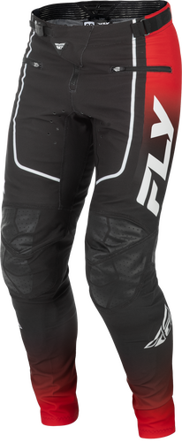 FLY RACING RAYCE BICYCLE PANTS RED/BLACK/WHITE SZ 38