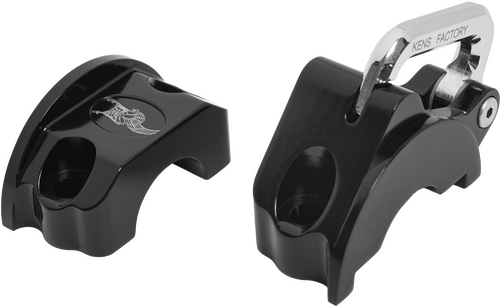 Ken's Factory Next Level Perch With Helmet Lock For Harley 1984-2025