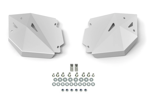 ALLOY REAR CV GUARDS CAN
