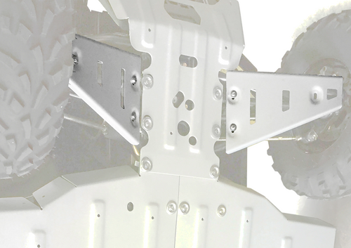 ALLOY FRONT A ARM GUARDS POL