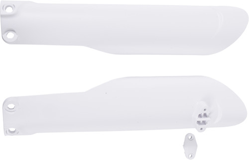 Acerbis Lower Fork Cover Set 2015-2022 KTM 125 SX, 2021-2022 KTM 125 XC, 2015-2022 KTM 150 SX - 16 White White 2401265413