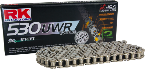 RK EXCEL 530 UWR Silver Drive Chain