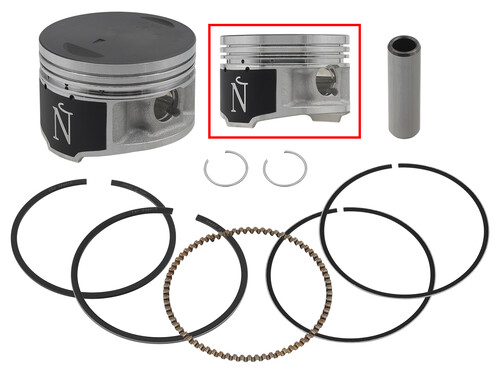 Namura Piston Kit Yamaha TT225 1999 / TTR225 1999-2004 / XT225 Serow 1992-2000 / TTR230 2005-2026 225cc/230cc 70.47mm +0.50 NX-40022-2