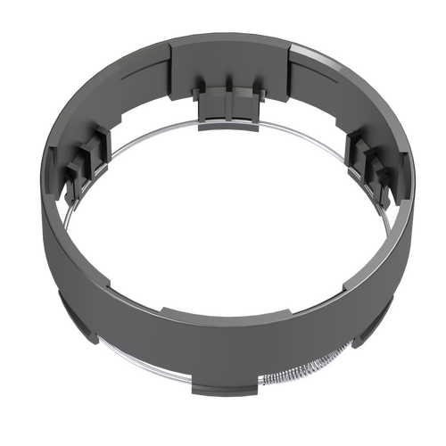 1" CAP EXTENSION  GUNMETAL FITS 4X156/137