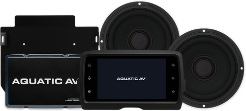 AQUATIC AV Ultra Harley Speaker Package