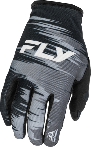 FLY RACING WOMEN'S LITE GLOVES BLACK/GREY/WHITE XS