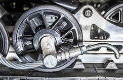 BOGIE WHEEL MOUNT HOOK