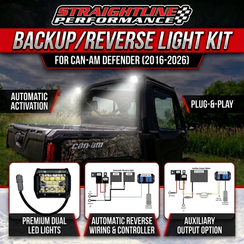 SMART WIRE REVERSE LIGHT KIT DUAL LIGHT WITH AUX KIT CAN