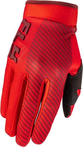 FLY RACING YOUTH F-16 GLOVES RED YXS