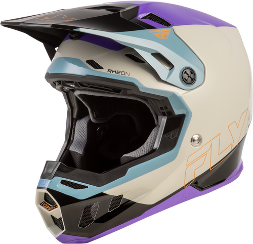 FLY RACING FORMULA CC GLIDE HELMET PURPLE/STONE/BLACK 2X