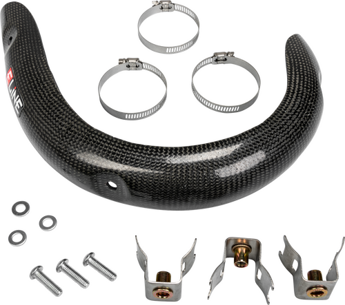 E-Line Carbon Fiber Heat Shield Beta 350cc-480cc