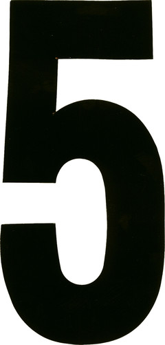 DIRT DIGITS Extreme Digit Stick-on Numbers