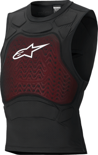ALPINESTARS BIONIC PLASMA LT PROTC VEST BLACK/WHITE 2X