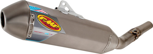 FMF Aluminum Factory 4.1 RCT Slip-On Exhaust with Stainless End Cap