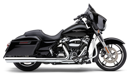 COBRA 909-TWINS 4" SLIP-ONS CHROME FLH/FLT 17-22