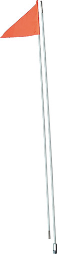 SAFETY 2 Piece Fiber Pole