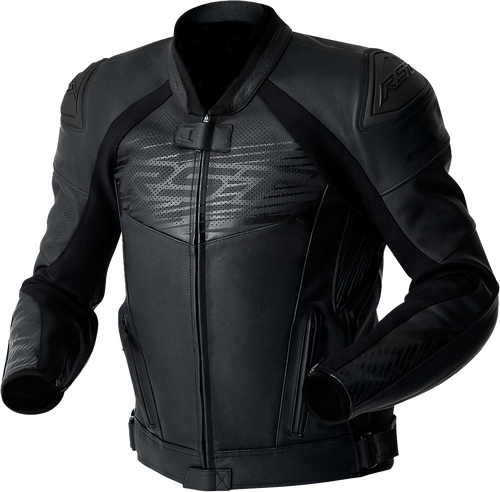 RST TRACTECH EVO 5 D3O JACKET BLACK LEATHER XS