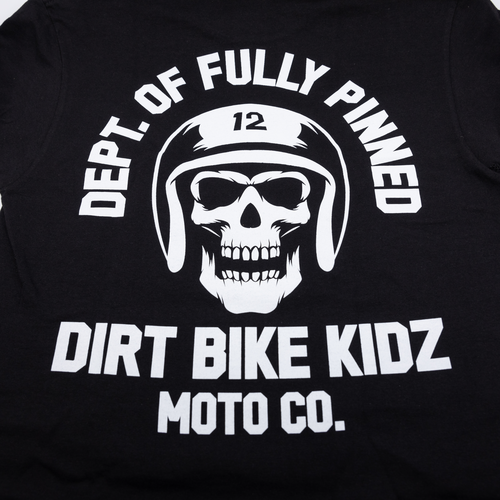 DBK FULLY PINNED TEE BLACK LG