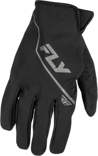 WINDPROOF GLOVES BLACK 13
