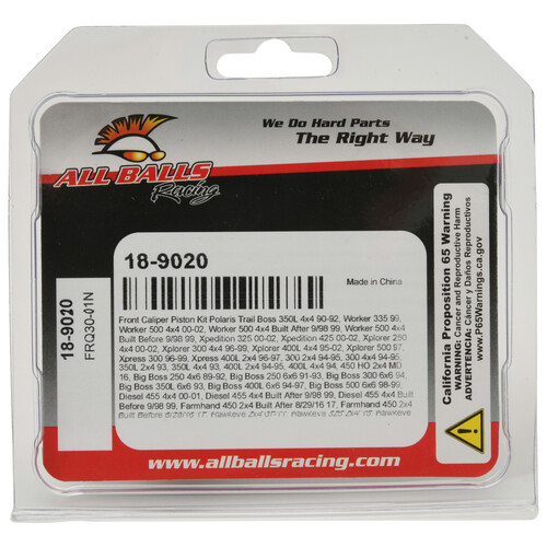 ALL BALLS Brake Caliper Piston Kit