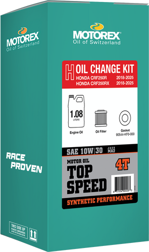 TOP SPEED OIL CHANGE KIT 1.08L 10W/30 HON