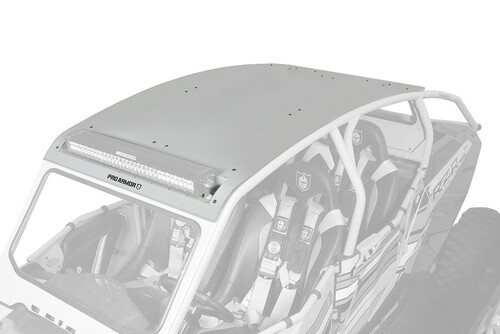 ASYLUM ROOF W/LIGHT BAR POCKET TITANIUM METALLIC